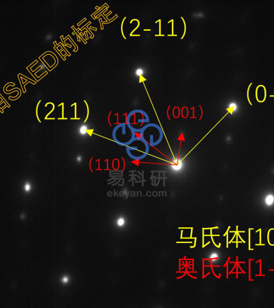 透射电镜TEM数据分析